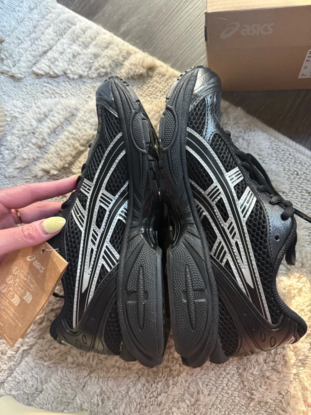 ASICS Gel Kayano 14 Black/Pure Silver